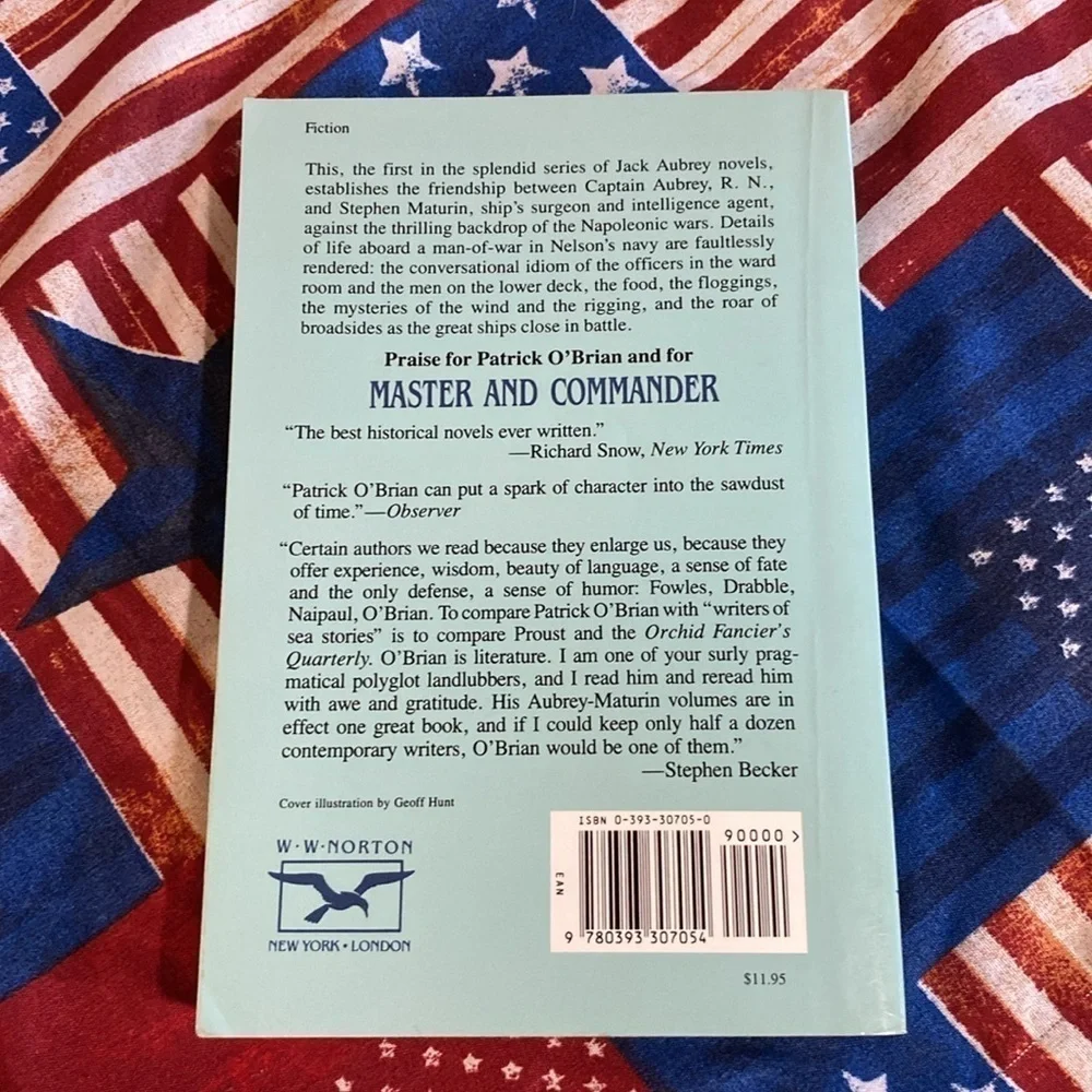 Master And Commander Patrick OBrian Paperback 1990 Historical Fiction Book